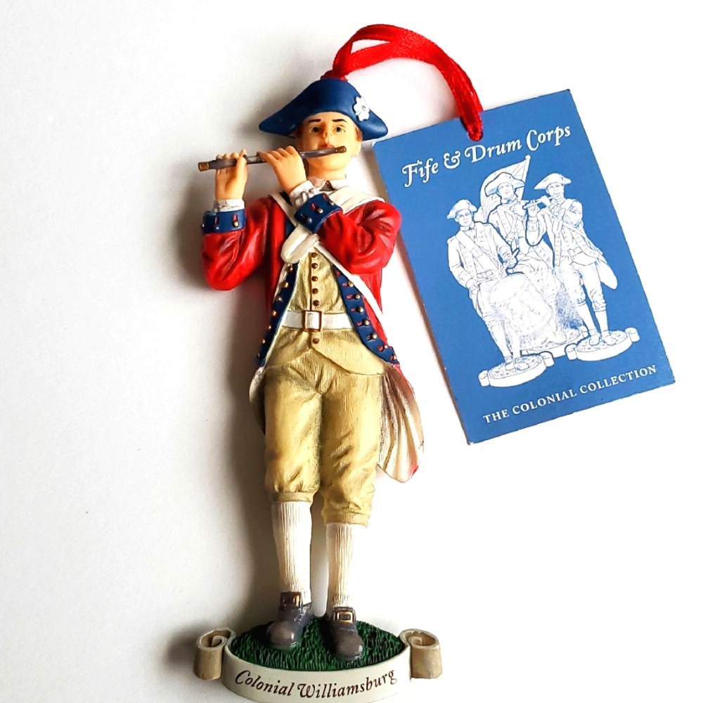 Fife & Drum Corps The Colonial Collection Williamsburg Virginia Ornament